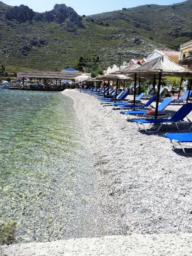 Perla Di Mare Lägenhet Symi Exteriör bild